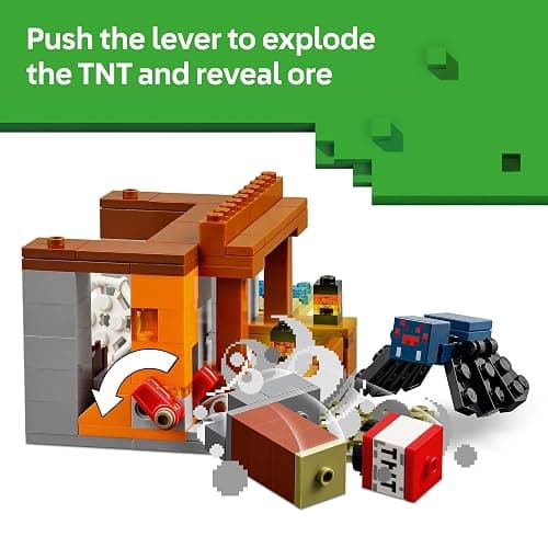 LEGO Minecraft The Armadillo Mine Expedition Toy Figures and Playset - Building Minecraft Toy for Kids, Boys and Girls, Ages 8+ - with Gaming Figures for Pretend Play - Gift Idea for Birthdays - 21269 thumbnail 4