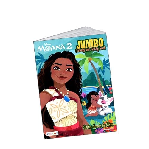 Disney Moana Coloring Books for Kids with Stickers with Moana Stickers, Coloring Book, and More thumbnail 3