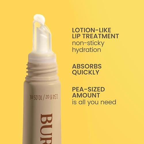 Burt’s Bees Stocking Stuffers, Lip Milk, Daily Lip Moisturizer, Toasted Coconut, Vitamin Enriched Moisturizing Lip Balm with Almond Milk and Jojoba Oil, Hydrating for Softer Lips, 1 Tube, 0.34 Fl Oz thumbnail 5