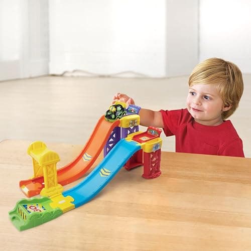 VTech Go! Go! Smart Wheels 3-in-1 Launch and Play Raceway thumbnail 2