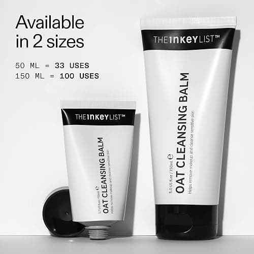 The INKEY List Mini Oat Cleansing Balm 50ml, Dissolves Makeup, Gentle Cleanser, Fragrance-free, Suitable For All Skin Types thumbnail 7