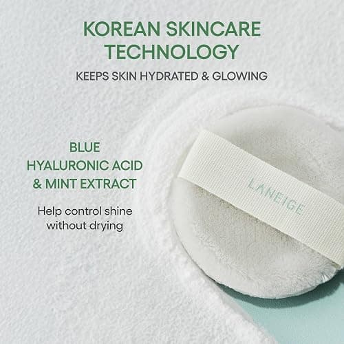 LANEIGE Neo Blurring Powder: Korean Oil-Control Compact with Pore Blurring, Smoothing Finish & Travel-Friendly, No-Spill Packaging thumbnail 4