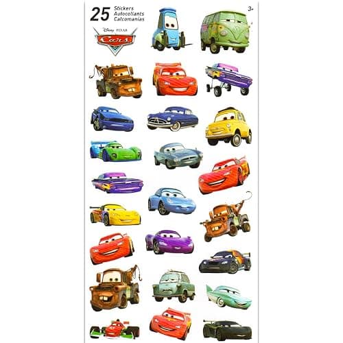 Disney Pixar Movies Temporary Tattoo and Sticker Set - Party Favors Bundle with 50 Temporary Tattoos and 150 Stickers | Disney Pixar Party Supplies thumbnail 7