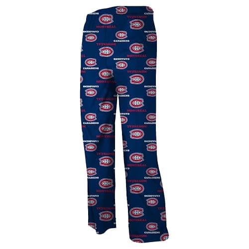 Montreal Canadiens Youth Allover Print Pyjama Pants - Image 1