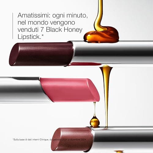 Clinique Almost Lipstick balsamo labbra nelle iconiche tonalità Black Honey, Pink Honey e Nude Honey | Idratante e luminoso thumbnail 2
