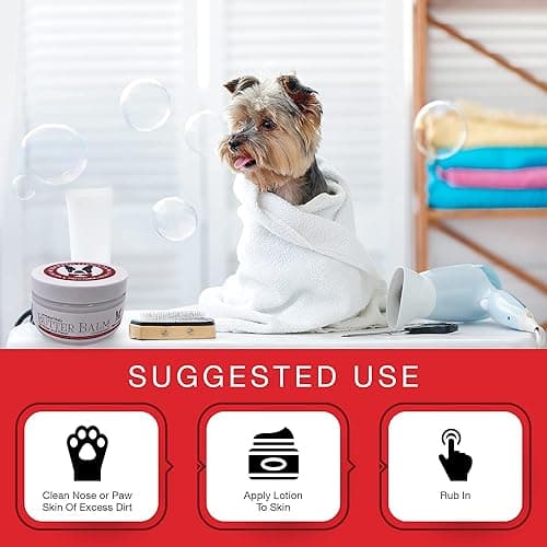 Warren London Hydrating Butter Balm for Dogs – Unscented 4 oz | Deep-Moisture Paw & Nose Cream | Relieves Dry, Cracked Pads & Snouts | Fast-Absorbing, Non-Greasy, Made in USA thumbnail 4