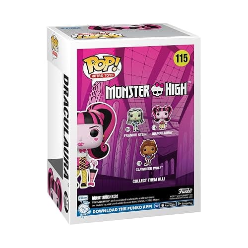 Funko POP! Vinyl: Monster High - Draculaura - Collectable Vinyl Figure - Gift Idea - Official Merchandise - for Kids & Adults - TV Fans - Model Figure for Collectors and Display thumbnail 3