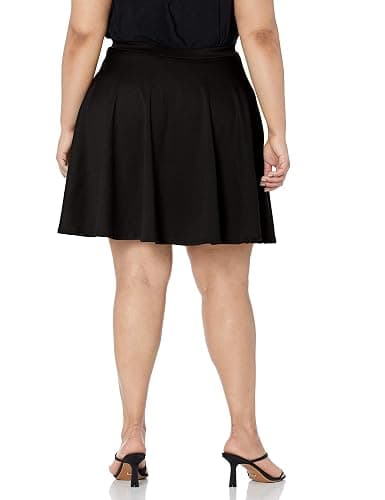 Star Vixen Women's Plus-Size Short Skater Skirt thumbnail 3