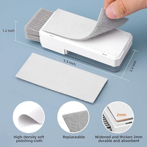 Keyboard Cleaning Kit Laptop Cleaner, 10-in-1 Computer Screen Cleaning Brush Tool, Multi-Function PC Electronic Cleaner Kit Spray for iPad iPhone Pro, Earbuds, Camera Monitor, All-in-one with Patent thumbnail 9