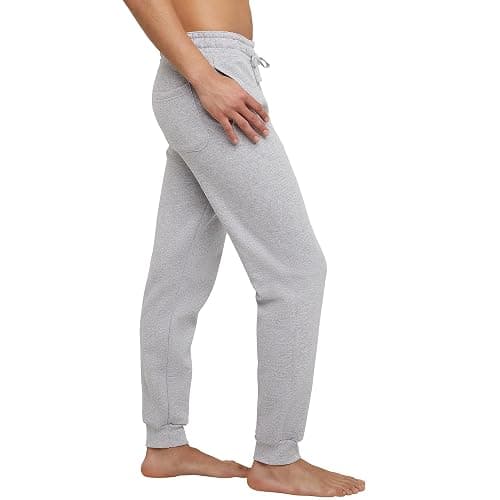 Hanes Mens Joggers, EcoSmart Fleece Sweatpants for Men, Men's Lounge Pants, 30.5" thumbnail 5