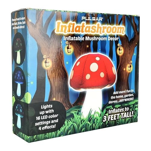 Pulsar Inflatashroom w/LED Light | 3ft thumbnail 3