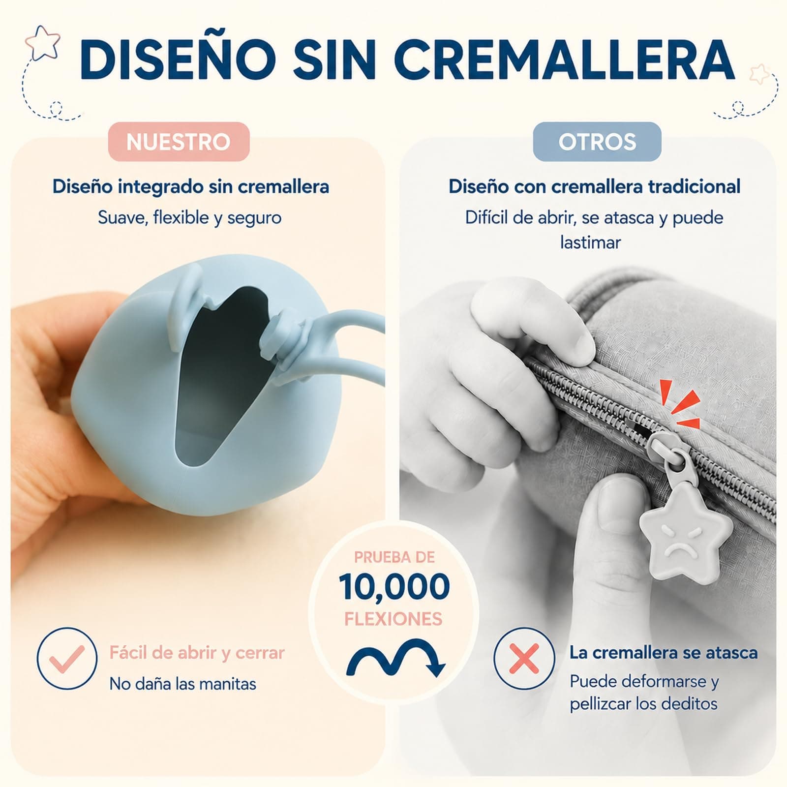 Paquete de 3 Estuche para Chupón, Funda de Silicona para Chupete, Porta Chupones Portátil para Niños，Seguro y Resistente Al Calor, Apto para Lavavajillas, Adecuado para Interacción Al Aire Libre thumbnail 6