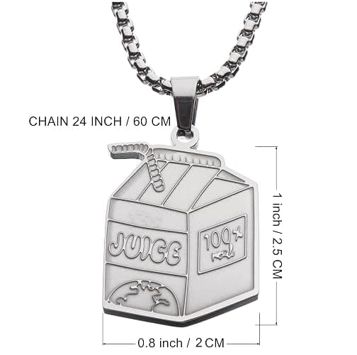Ridetoxjx Wd Hip Hop Rapper Pendant Chain Necklace (WD) thumbnail 2
