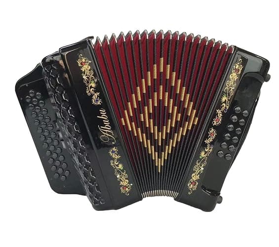 Abubu 34-Key Accordion 3412 GCF (Black) thumbnail 3