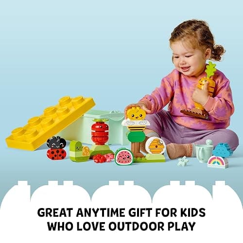 LEGO DUPLO My First Organic Garden Brick Box Building Toys - Stacking Blocks for Toddlers, Girls & Boys, Ages 1.5+ - Sensory Learning & Educational Toys for Fine Motor Skills - 10984 thumbnail 6