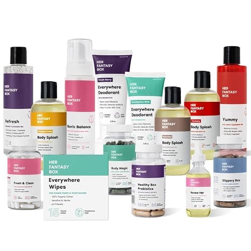 Her Fantasy Box | Everything Bundle - Premium Feminine Hygiene & Wellness Products | Skincare, and Health Essentials for Women - Image 1