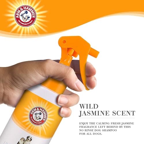 Arm & Hammer for Pets Ultra Fresh Waterless Bath Spray in White Jasmine Scent | Dry Dog Shampoo, Deodorizer thumbnail 4