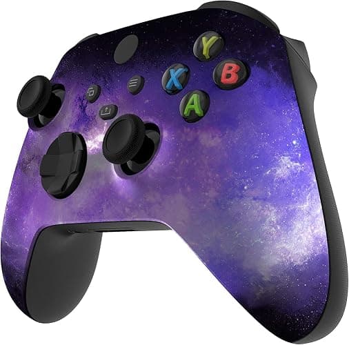 Microsoft Xbox Series X/S Wireless Bluetooth Controller Xbox Series Custom Soft Touch Galaxy Compatible with Xbox One thumbnail 4