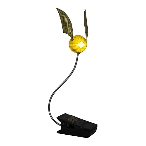 Paladone Golden Snitch Harry Potter Themed Reading Light with Lumi Clip | Battery Powered thumbnail 6