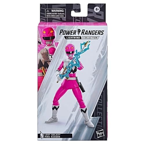 Power Rangers Lightning Collection Lost Galaxy Pink Ranger 6-Inch Premium Collectible Action Figure Toy with Accessories, Kids Ages 4 and Up thumbnail 3