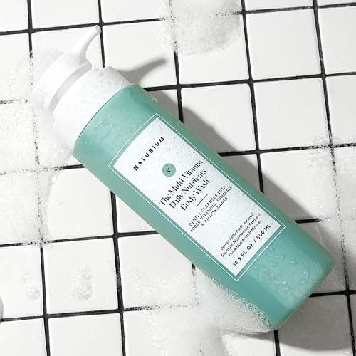 Naturium The Multi-Vitamin Daily Nutrients Body Wash, Hydrating Cleanser, 16.9 oz - Multi-Vitamin - 16.9 Fl Oz (Pack of 1) thumbnail 5