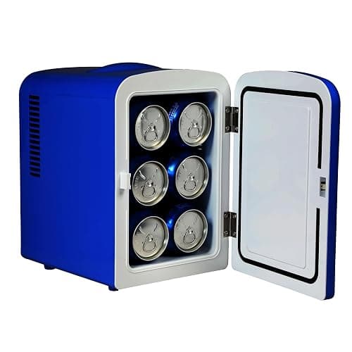 CURTIS Pepsi 6-can Mini Fridge, BLUE, 4 liters thumbnail 7