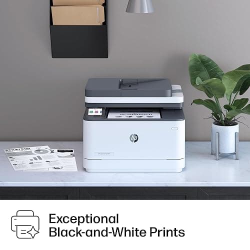 HP Laserjet Pro MFP 3101fdw Wireless Black & White All-in-One Laser Printer, Scanner, Copier, Fax, Best-for-Office (3G628F) thumbnail 14