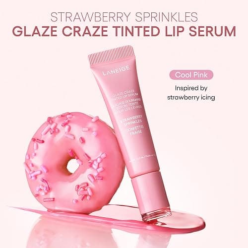 LANEIGE Glaze Craze Tinted Lip Serum: Hydrating Lip Serum for Glossy, Nourished Lips with Plumping Polypeptides thumbnail 7