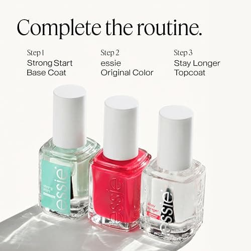 essie Salon-Quality Nail Polish, 8-Free Vegan, Sheer Pale Pink, Ballet Slippers, 0.46 fl oz thumbnail 6