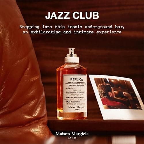Maison Margiela - Replica - Jazz Club Eau de Toilette - Warm & Spicy Scent - With Vanilla, Rum Accord, & Tobacco thumbnail 5