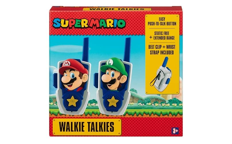 Super Mario Bros Walkie Talkies Kids Toys, Long Range, Two Way Static Free Handheld Radios, Designed for Indoor or Outdoor Games for Kids Aged 3 and Up thumbnail 9