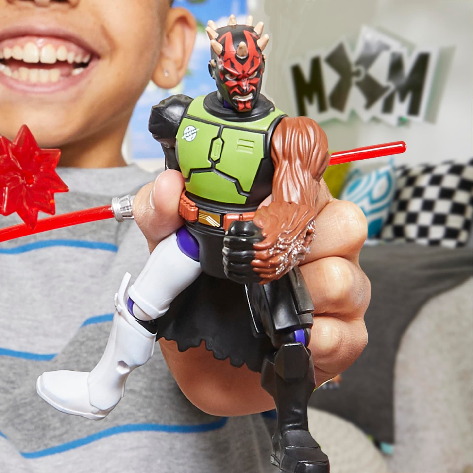 Star Wars MixMashers Darth Maul Customisable Mix and Match Action Figure & Accessories thumbnail 8
