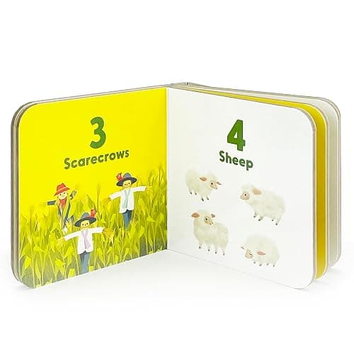 My Little Learner Library John Deere Kids 12-Book Set Board Book - Learning First Words, Numbers, Farm Animals and More thumbnail 7