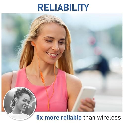 LUDOS FEROX USB C Headphones for iPhone 17 16 15 Pro Max Plus Air iPad Pro, 5 Years Warranty, USB-C Earbuds for Samsung Galaxy S24 S23 Ultra S22 S21 FE S20 Z Flip 3 Fold 4 A53, USB Type C Earphones thumbnail 8