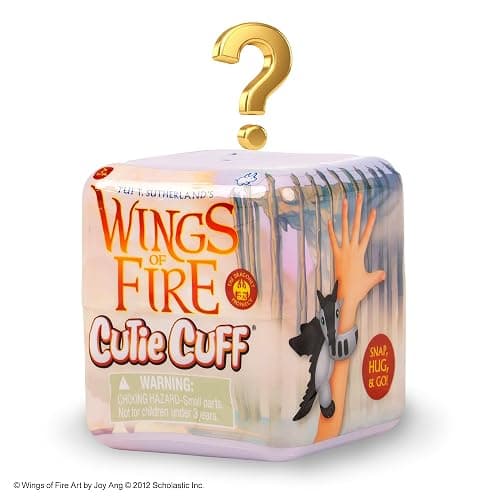 Tui T. Sutherland's Wings of Fire Cutie Cuff Dragonet Prophecy Plush Slap Bracelet, 8 to Collect including Clay, Tsunami, Starflight, Glory, Sunny, Morrowseer, Queen Scarlet, and Blister thumbnail 2
