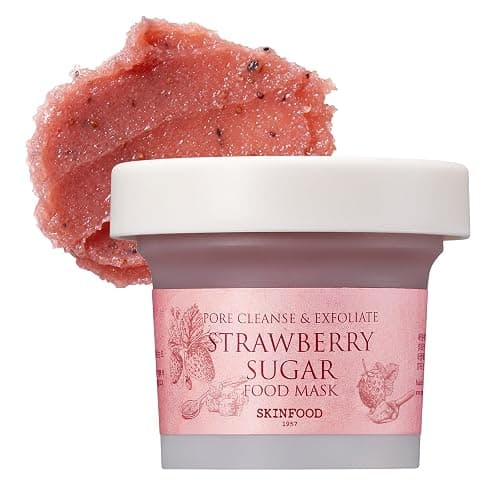 Strawberry Sugar Food Mask, 4.23 oz (120 g), Skinfood - Image 1