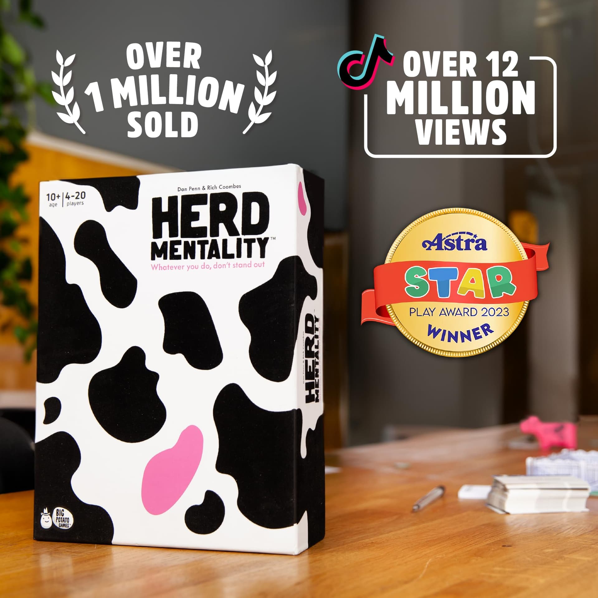Big Potato Herd Mentality,Pink thumbnail 2