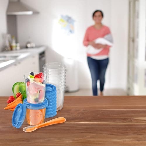 Philips Avent Nahrungs-Mehrwegbecher (Modell SCF721/20) - Aufbewahrungssystem thumbnail 7