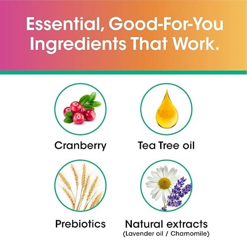 vH essentials, Ph Balanced Daily Feminine Wash, Tea Tree Oil & Prebiotic, 6, Fl Oz, (Pack Of 1) 54306 Clear thumbnail 3
