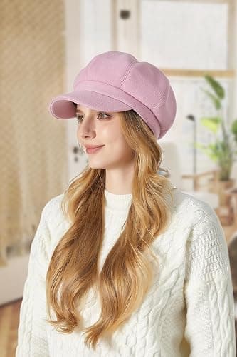 Sumolux Women Beret Newsboy Hat French Wool Cap Classic Autumn Spring Winter thumbnail 3