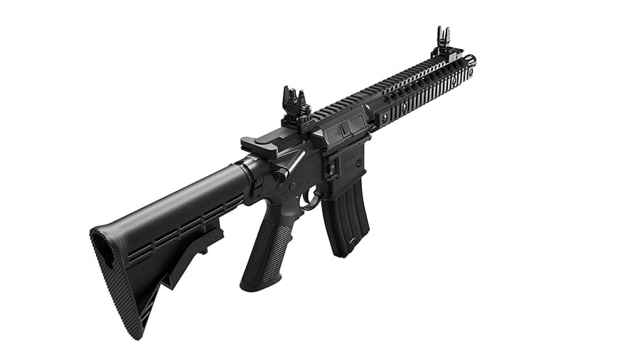 Crosman CFAR1B Full Auto R1 CO2-Powered BB Air Rifle, Black thumbnail 5