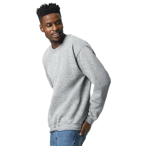 Gildan unisex-adult Fleece Crewneck Sweatshirt, Style G18000, Multipack thumbnail 2