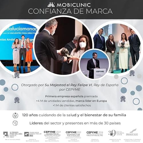 Mobiclinic® , Mancuernas ajustables, 2 en 1, Peso de 2-30 kg, Incluye y barra extensión acolchada, Tuercas antideslizantes, Acero resistente, Gym casa thumbnail 7