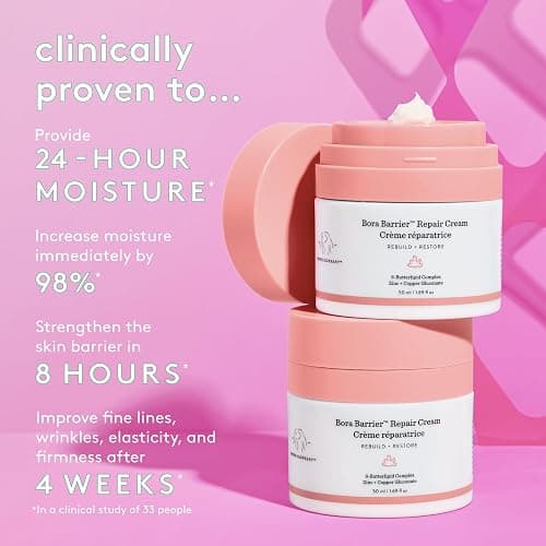 Drunk Elephant Opening Night Kit - Bora Barrier Cream (50ml/1.69 fl oz), Mello Marula Cream Cleanser (60ml/2 fl oz), TLC Framboos Glycolic Night Serum (15ml/.5 oz), Ceramighty Cream (5ml/.16 fl oz) thumbnail 4