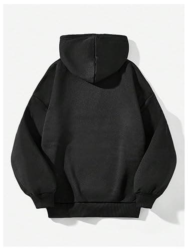 Verdusa Women's Graphic Tops Oversized Sweatshirt Streetwear Pullover Hoodies with Pockets thumbnail 2