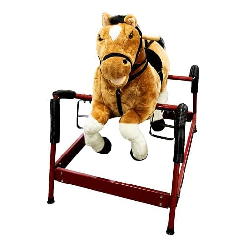 Ponyland Spring Horse with Sound, Brown thumbnail 3