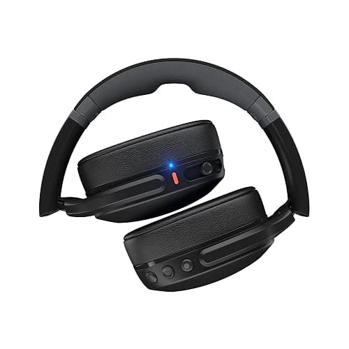 Skullcandy Crusher Evo Wireless Bluetooth Headphones with Multi-Sensory Bass, Noise Isolating Over-Ear Fit, Up to 40 Hours Battery, Microphone for iPhone Android - True Black thumbnail 9