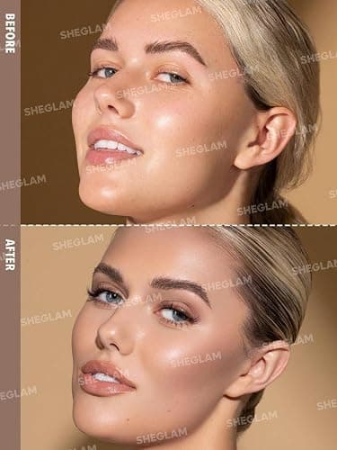SHEGLAM Sun Sculpt Cool Toned Liquid Contour Stick Long Lasting Cream Bronzer Makeup - Soft Tan thumbnail 3
