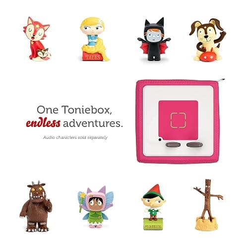 Toniebox 1 Audio Player Starter Set with Playtime Puppy - Listen, Learn, and Play with One Huggable Little Box - Pink thumbnail 7