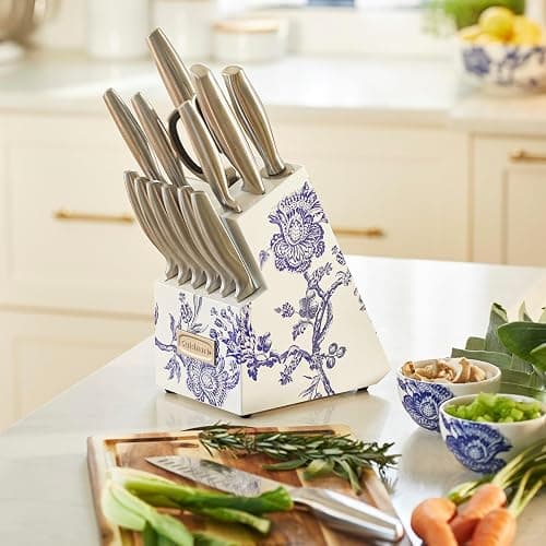 Cuisinart 15pc Caskata Collection™ Stainless Steel Hollow Handle Cutlery Block Set, C77SS-15PKCA thumbnail 2